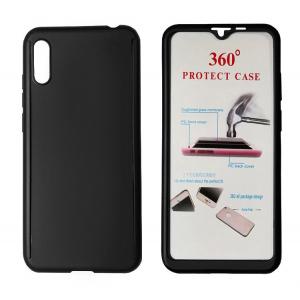 POWERTECH Θήκη Body 360° Tempered Glass, Huawei Y5 2019/Honor 8S, μαύρη | Αξεσουάρ κινητών | elabstore.gr