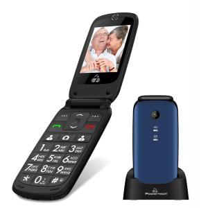 POWERTECH Κινητό Τηλέφωνο Sentry IV PTM-17, SOS Call, με φακό, μπλε | Mobile Συσκευές | elabstore.gr
