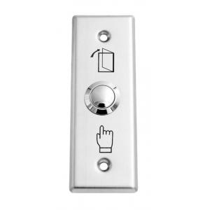 SECUKEY Χωνευτό μπουτόν SCK-CBUTTON1, 3Α, ασημί | Access Control | elabstore.gr