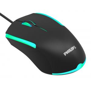 PHILIPS ενσύρματο gaming ποντίκι SPK9314, 1200DPI, 3 πλήκτρα, μαύρο | Συνοδευτικά PC | elabstore.gr