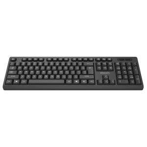 PHILIPS set ποντίκι & πληκτρολόγιο SPT6354, ασύρματα, 1600dpi, μαύρο | Συνοδευτικά PC | elabstore.gr