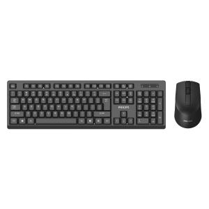 PHILIPS set ποντίκι & πληκτρολόγιο SPT6354, ασύρματα, 1600dpi, μαύρο | Συνοδευτικά PC | elabstore.gr