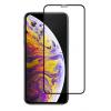POWERTECH Tempered glass Gold series, full glue, iPhone Χ, μαύρο | Αξεσουάρ κινητών | elabstore.gr