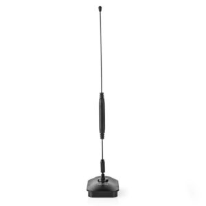 NEDIS ANIR0502BK Indoor HDTV Antenna 0 - 5 km Gain 5 - 7dB FM / VHF / UHF Black | ΕΙΚΟΝΑ / ΗΧΟΣ | elabstore.gr
