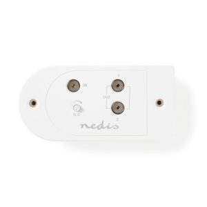 NEDIS SAMP40120WT CATV Amplifier Max. 18 dB Gain 40 - 862 MHz 2 Outputs IEC | ΕΙΚΟΝΑ / ΗΧΟΣ | elabstore.gr