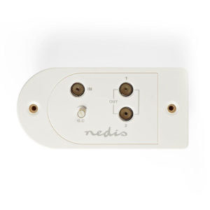 NEDIS SAMP40125WT CATV Amplifier Max. 25 dB Gain 40 - 862 MHz 2 Outputs IEC | ΕΙΚΟΝΑ / ΗΧΟΣ | elabstore.gr