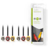 NEDIS CVGB24300BK15 Composite Video Cable 3x RCA Male - 3x RCA Male 1.5 m Black | ΚΑΛΩΔΙΑ / ADAPTORS | elabstore.gr