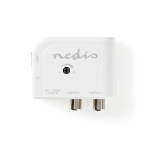 NEDIS SAMP40020WT CATV Amplifier Max. 15 dB Gain 50 - 790 MHz 2 Outputs IEC | ΕΙΚΟΝΑ / ΗΧΟΣ | elabstore.gr