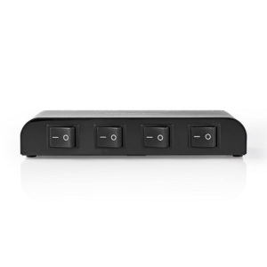 NEDIS ASWI2604BK Speaker Control Box 4-Way Terminal Clamp Black | ΕΙΚΟΝΑ / ΗΧΟΣ | elabstore.gr