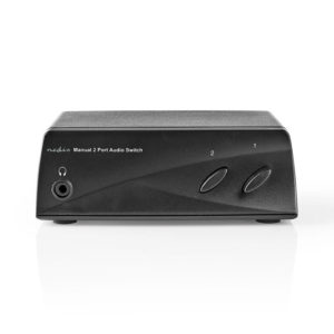 NEDIS ASWI2402BK Analogue Audio Switch 2x RCA Stereo Input 1x RCA Stereo Output+ | ΕΙΚΟΝΑ / ΗΧΟΣ | elabstore.gr
