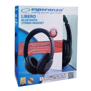 ESPERANZA bluetooth headphones Libero EH163K, 40mm, μαύρα | eLabstore.gr ESPERANZA bluetooth headphones Libero EH163K, 40mm, μαύρα | Αξεσουάρ κινητών | elabstore.gr