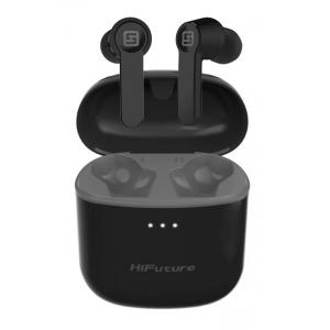 HIFUTURE earphones FlyBuds, true wireless, με θήκη φόρτισης, μαύρα | Αξεσουάρ κινητών | elabstore.gr