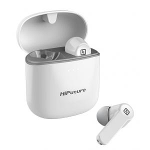 HIFUTURE earphones FlyBuds, true wireless, με θήκη φόρτισης, λευκά | Αξεσουάρ κινητών | elabstore.gr