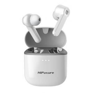 HIFUTURE earphones FlyBuds, true wireless, με θήκη φόρτισης, λευκά | Αξεσουάρ κινητών | elabstore.gr