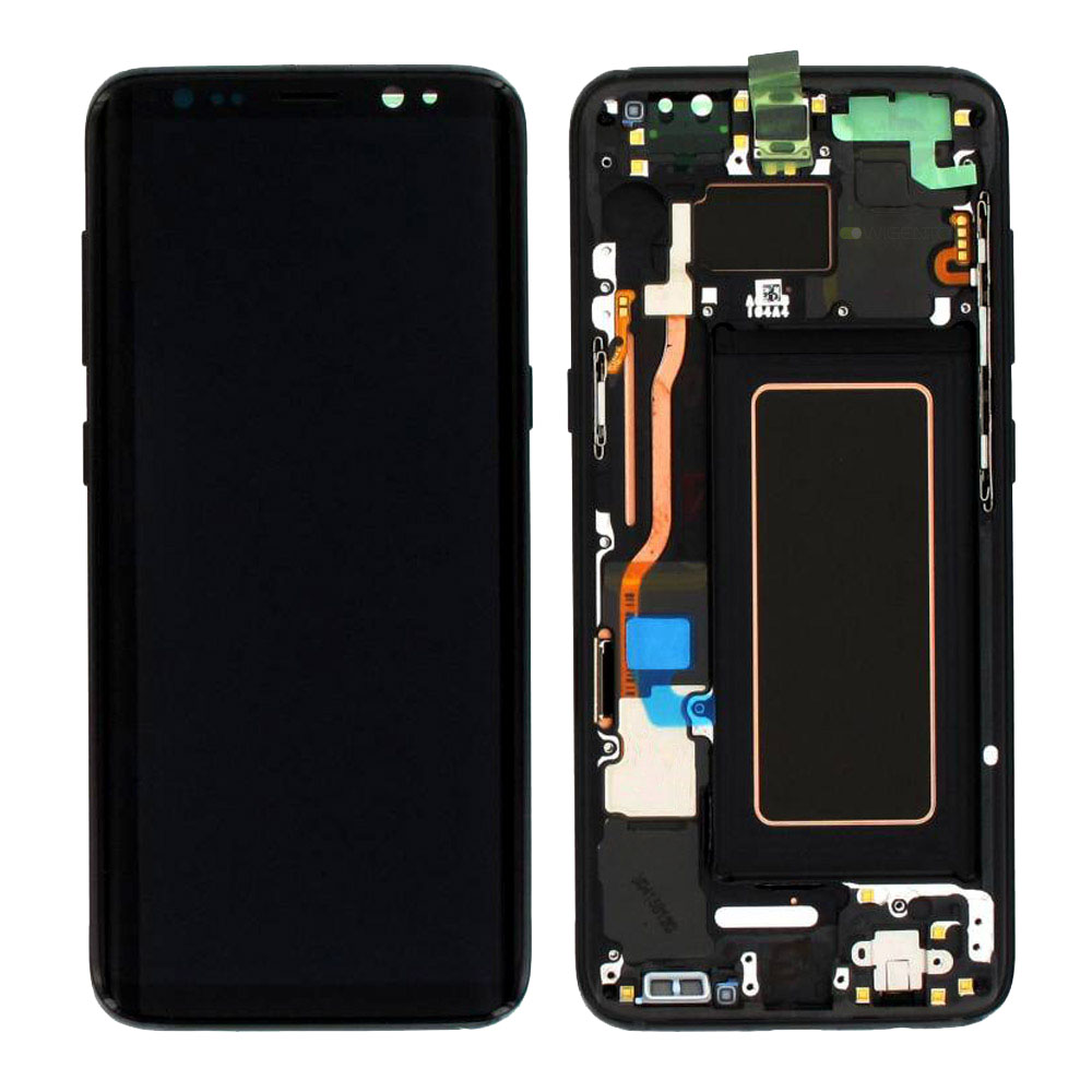 SAMSUNG Original LCD & Touch Panel για Galaxy S8 G950F, Black | eLabstore.gr SAMSUNG Original LCD & Touch Panel για Galaxy S8 G950F, Black | Service | elabstore.gr