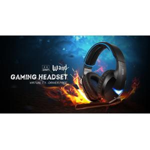 SADES Gaming Headset Wand SA-914-BL, 7.1CH, USB, 40mm ακουστικά | eLabstore.gr