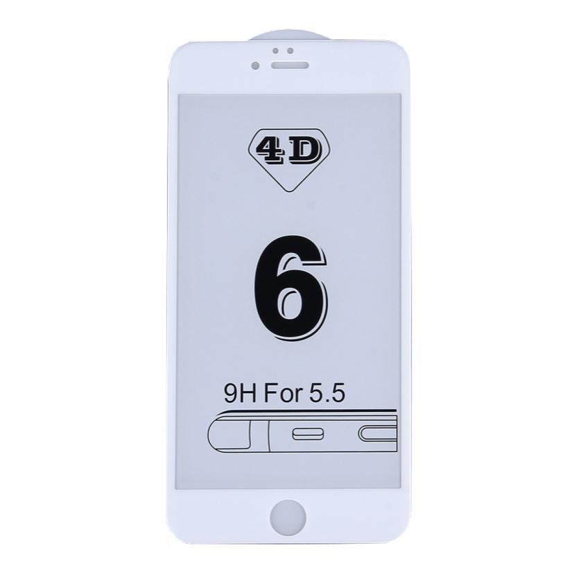 POWERTECH Tempered Glass 4D Full Face για Apple iPhone 6, White | eLabstore.gr POWERTECH Tempered Glass 4D Full Face για Apple iPhone 6, White | Αξεσουάρ κινητών | elabstore.gr