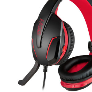 NOD G-HDS-001 GAMING HEADSET BLACK WITH RED LED | ΠΕΡΙΦΕΡΕΙΑΚΑ Η/Υ & LAPTOP | elabstore.gr