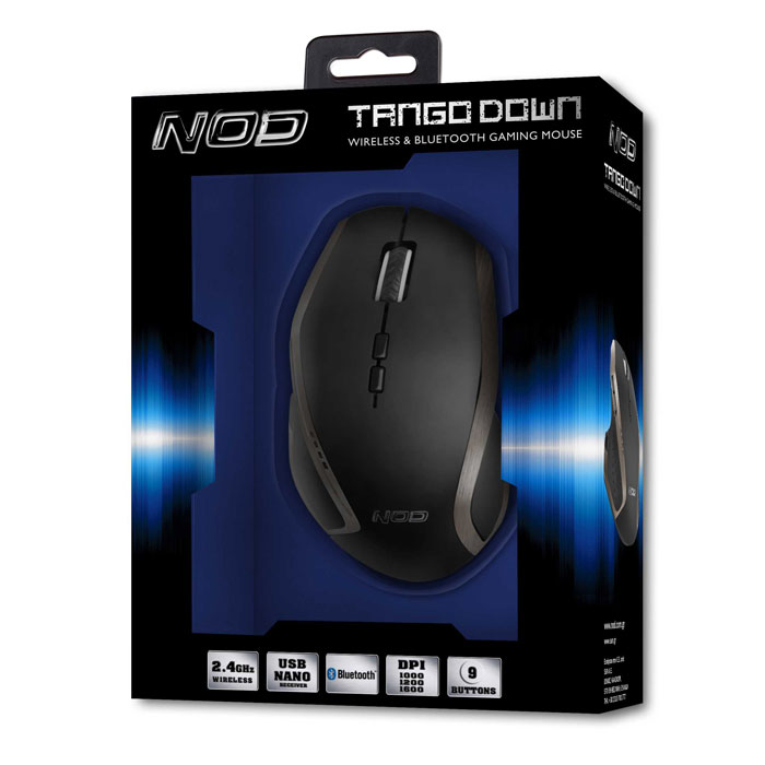 NOD Tango Down Wireless-Bluetooth Gaming Mouse / GW-MSE-7 | eLabstore.gr NOD Tango Down Wireless-Bluetooth Gaming Mouse / GW-MSE-7 | ΠΕΡΙΦΕΡΕΙΑΚΑ Η/Υ & LAPTOP | elabstore.gr