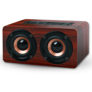 NOD CONCERTO Bluetooth Wooden speaker 2x5W,Brown Red / BTS-300 | ΠΕΡΙΦΕΡΕΙΑΚΑ Η/Υ & LAPTOP | elabstore.gr