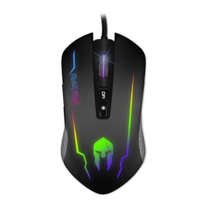 NOD IRON FIRE Wired Gaming Mouse, RGB LED | eLabstore.gr NOD IRON FIRE Wired Gaming Mouse, RGB LED | ΠΕΡΙΦΕΡΕΙΑΚΑ Η/Υ & LAPTOP | elabstore.gr
