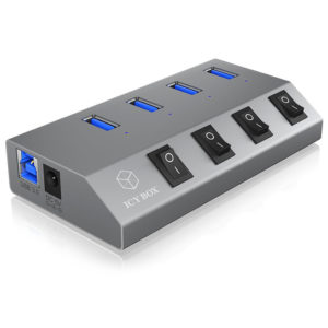 ICY BOX IB-HUB1405 USB 3.0 HUB CHARGER 4PORTS AND SWITCHES / 60153 | ΠΕΡΙΦΕΡΕΙΑΚΑ Η/Υ & LAPTOP | elabstore.gr