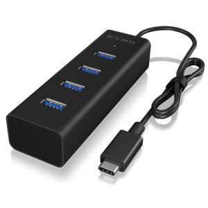 ICY BOX IB-HUB1409-C3 USB 3.0 TYPE C HUB 4PORTS TYPE A BLACK/60256 | ΠΕΡΙΦΕΡΕΙΑΚΑ Η/Υ & LAPTOP | elabstore.gr