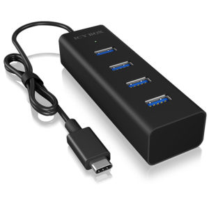ICY BOX IB-HUB1409-C3 USB 3.0 TYPE C HUB 4PORTS TYPE A BLACK/60256 | ΠΕΡΙΦΕΡΕΙΑΚΑ Η/Υ & LAPTOP | elabstore.gr