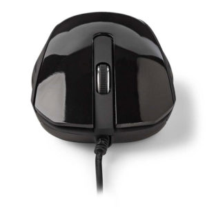 NEDIS MSWD300BK Wired Desktop Mouse 1000 dpi 3-Button Black | ΠΕΡΙΦΕΡΕΙΑΚΑ Η/Υ & LAPTOP | elabstore.gr