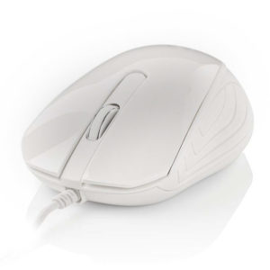 NEDIS MSWD300WT Wired Desktop Mouse 1000 dpi 3-Button White | ΠΕΡΙΦΕΡΕΙΑΚΑ Η/Υ & LAPTOP | elabstore.gr