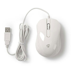 NEDIS MSWD300WT Wired Desktop Mouse 1000 dpi 3-Button White | eLabstore.gr NEDIS MSWD300WT Wired Desktop Mouse 1000 dpi 3-Button White | ΠΕΡΙΦΕΡΕΙΑΚΑ Η/Υ & LAPTOP | elabstore.gr