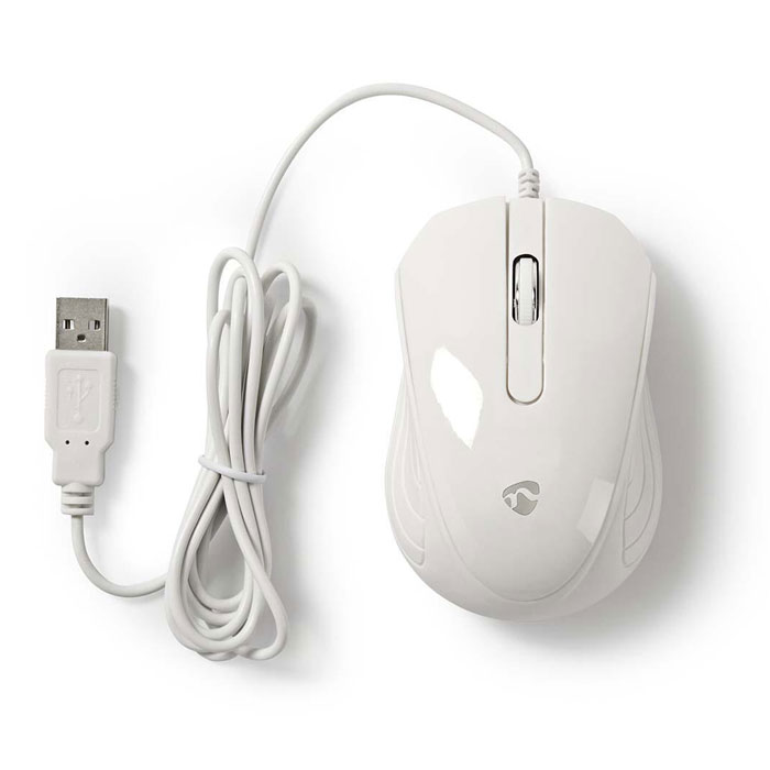 NEDIS MSWD300WT Wired Desktop Mouse 1000 dpi 3-Button White | eLabstore.gr NEDIS MSWD300WT Wired Desktop Mouse 1000 dpi 3-Button White | ΠΕΡΙΦΕΡΕΙΑΚΑ Η/Υ & LAPTOP | elabstore.gr
