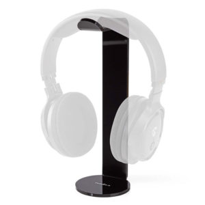 NEDIS HPST100BK Headphones Stand ABS 87 x 244mm Black | ΠΕΡΙΦΕΡΕΙΑΚΑ Η/Υ & LAPTOP | elabstore.gr