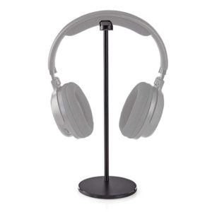 NEDIS HPST200BK Headphones Stand Aluminium Design 98 x 276mm Black | ΠΕΡΙΦΕΡΕΙΑΚΑ Η/Υ & LAPTOP | elabstore.gr