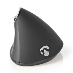 NEDIS ERGOMSWD100BK Ergonomic Wired Mouse 3200 dpi 6-Button Black | ΠΕΡΙΦΕΡΕΙΑΚΑ Η/Υ & LAPTOP | elabstore.gr