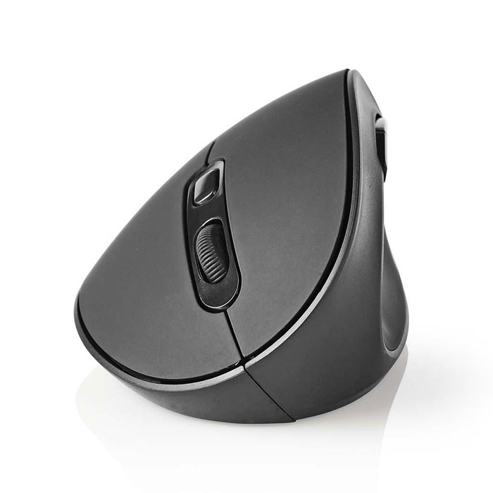 NEDIS ERGOMSWS100BK Ergonomic Wireless Mouse 1600 dpi 6-Button Black | eLabstore.gr NEDIS ERGOMSWS100BK Ergonomic Wireless Mouse 1600 dpi 6-Button Black | ΠΕΡΙΦΕΡΕΙΑΚΑ Η/Υ & LAPTOP | elabstore.gr