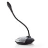 NEDIS MICDU100BK Wired Microphone USB Black/Grey | ΠΕΡΙΦΕΡΕΙΑΚΑ Η/Υ & LAPTOP | elabstore.gr