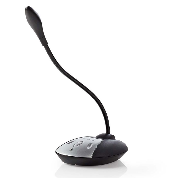 NEDIS MICDU100BK Wired Microphone USB Black/Grey | eLabstore.gr NEDIS MICDU100BK Wired Microphone USB Black/Grey | ΠΕΡΙΦΕΡΕΙΑΚΑ Η/Υ & LAPTOP | elabstore.gr