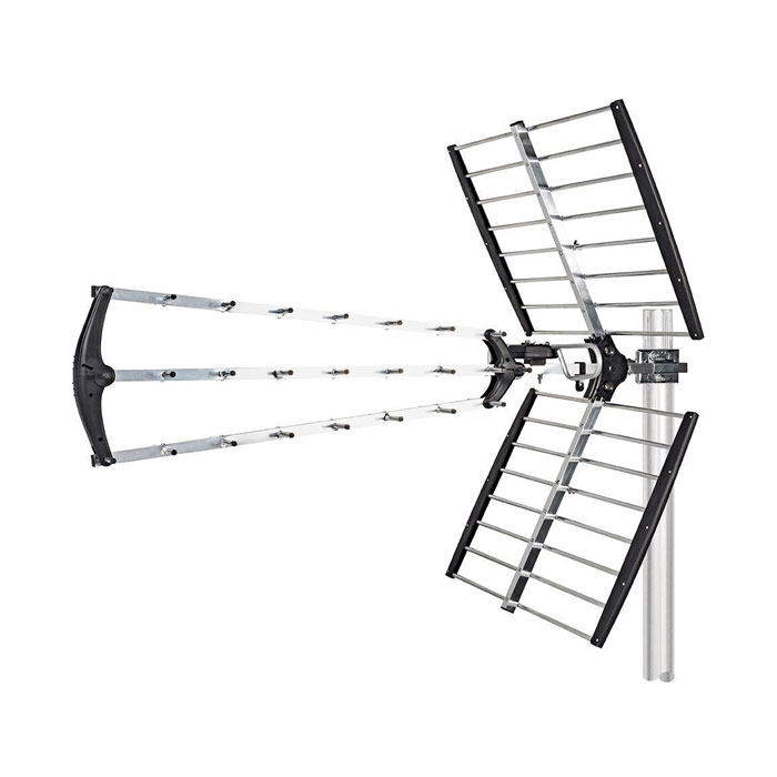 NEDIS ANORU10L7ME Outdoor TV Antenna Max. 18 dB gain UHF: 470 - 698 MHz 50 km Ra | eLabstore.gr NEDIS ANORU10L7ME Outdoor TV Antenna Max. 18 dB gain UHF: 470 - 698 MHz 50 km Ra | ΕΙΚΟΝΑ / ΗΧΟΣ | elabstore.gr