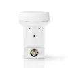 NEDIS SLNB10SWT Universal LNB Single Noise Figure 0.2 - 0.9 dB | ΕΙΚΟΝΑ / ΗΧΟΣ | elabstore.gr