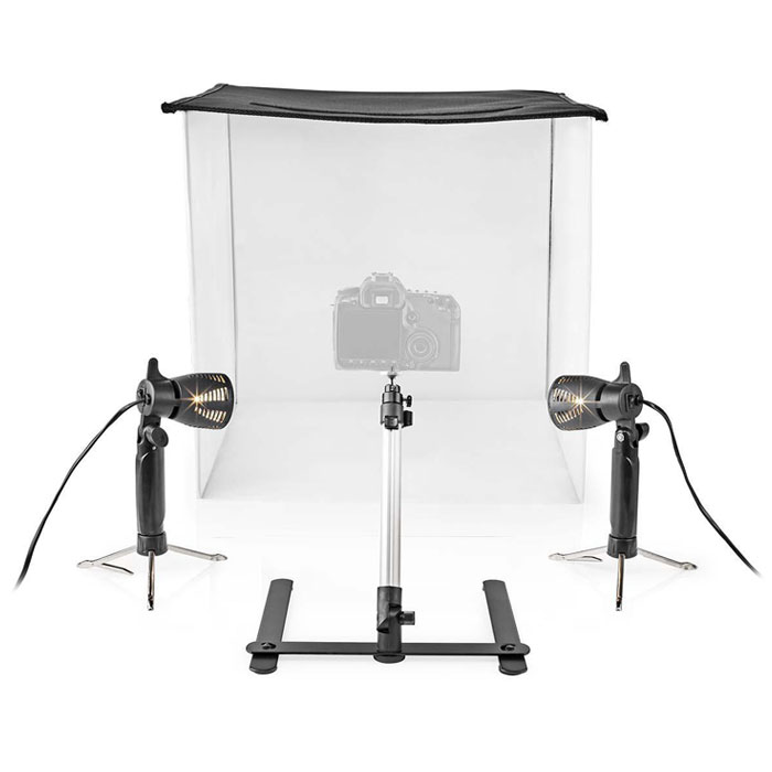 NEDIS SKT012WT LED Photo Studio Kit 60 x 60 cm 6500K Foldable | eLabstore.gr NEDIS SKT012WT LED Photo Studio Kit 60 x 60 cm 6500K Foldable | ΕΙΚΟΝΑ / ΗΧΟΣ | elabstore.gr
