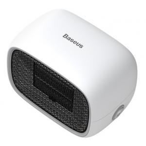 BASEUS mini αερόθερμο με ανεμιστήρα ACNXB-A02, 500W, λευκό | Οικιακές & Προσωπικές Συσκευές | elabstore.gr