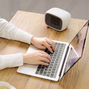 BASEUS mini αερόθερμο με ανεμιστήρα ACNXB-A02, 500W, λευκό | eLabstore.gr