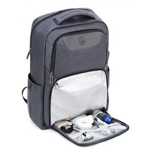 ARCTIC HUNTER τσάντα πλάτης B00266-DG με θήκη laptop, USB, γκρι | Οικιακές & Προσωπικές Συσκευές | elabstore.gr