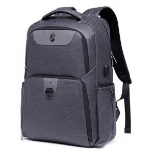 ARCTIC HUNTER τσάντα πλάτης B00266-DG με θήκη laptop, USB, γκρι | Οικιακές & Προσωπικές Συσκευές | elabstore.gr