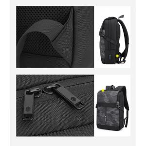 ARCTIC HUNTER τσάντα πλάτης B00352-BK με θήκη laptop, USB, μαύρη | eLabstore.gr