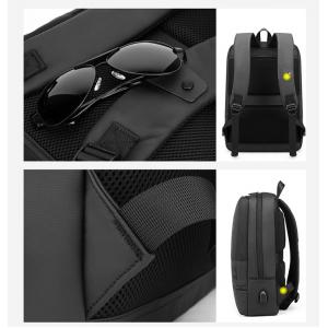 ARCTIC HUNTER τσάντα πλάτης B00360-BK με θήκη laptop, USB, μαύρη | eLabstore.gr
