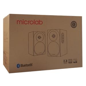 MICROLAB ηχεία B70BT, 2.0ch, 20W RMS, bluetooth/3.5mm, μαύρα | Εικόνα & Ήχος | elabstore.gr