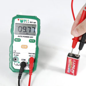 BEST ψηφιακό πολύμετρο BST-58F με NSV, DC/AC, current, auto power off | eLabstore.gr