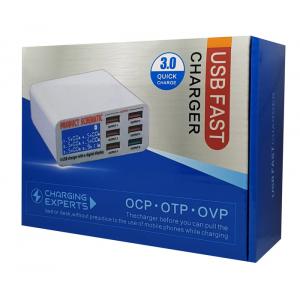 USB φορτιστής 6 θέσεων με LCD monitor BST-U3, 5V 8A, 40W | Εργαλεία | elabstore.gr